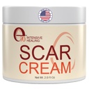 Gel creme de cicatriz para cicatrizes cirúrgicas reparação rápida C-Seção -2.0 Fl Oz , Stretch Marks, Keloids, Queimaduras, Scar Away Creme para cicatrizes antigas. Vitaminas completas - Todos os tipos de pele - Reduzir manchas de acne e tratamento cicatriz