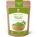 SPICY ORGANIC Neem Powder – 4 oz. - Certified USDA Organic -Non-GMO - Fresh Dried Neem Leaves Powder for Healthy Hair and Skin - Azadirachta Indica Ayurvedic Herb for Global Wellbeing