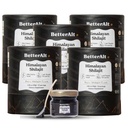 Melhor Alt Pure Himalayan Pacote de resina de Shilajit de 5 de alta potência Ouro Grau 375 ServÃμes para aumento de energia e apoio imune, 85+ Trace Minerals, 75%+ Ácido Fulvico, com relatório de teste de laboratório, 400 mg