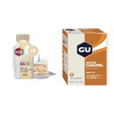 GU Energy Original Sports Nutrition Energy Gel, 8-Count Bolo de Aniversário e 8-Count Sabores Caramel Salgado