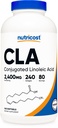 CLA de nutricosto (ácido linoleico conjugado) 800mg, 240 Softgels