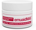 emuaid EMEAIDMAX Pomada para Pele Comichão, Tratamento de Máxima Força para Pé de Atleta, Psoríase, Coceira de Jock, Erupção cutânea, Eczema, Soros Frios, Blisters e Infecção por Levedura, 0,5 oz