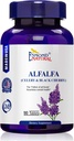 Alfalfa - Aipos & Cereja Preta (Nourishes Global Health), GMP, Natural Product Assn Certified, Made in USA - 1500mg, 90 Comprimidos