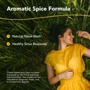 HERB & ESPÍCIE AMERICANA DO NORTE SinuOrega - 2 fl oz - Pacote de 2 - Spray nasal totalmente natural - Óleo e Sálvia de Orégano para apoiar Resposta saudável ao Sino - Não-GMO