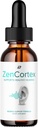ZenCortex Tinnitus Ear Drops - ZenCortex 24, Zen Cortex Liquid Drops, ZenCortex Reviews, ZenCortex Drops para alívio do ouvido (1 pacote - 1 mês de fornecimento)