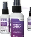 TriGuard Plus Spray Garganta Extrato de Elderberry, Extrato de Folha de Oliva e água de prata coloidal 3-em-1 Imune Suporte Garganta Spray □ Poderoso Imune System Booster □ Grande gosto, 2 onças, Made in USA