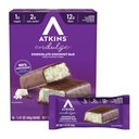 Atkins Endulge chocolate coco saboreado Bar, Doce de açúcar baixo, Alta em fibra, 16 Contagem