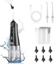 Remoção de cera de ouvido, limpador de ouvido elétrico, Kit de limpeza de ouvido com 4 níveis de pressão, Kit de irrigação eficaz do ouvido com IPX7 impermeável