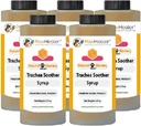 Trachea Soother Syrup 5PAK Hound Honey - Remédio de ervas naturais para sintomas de traqueia colapsada - Sabe bem - Fácil de administrar (5 fl oz/ea)