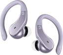 Back Bay Audio - Earbuds sem fio do corredor fones de ouvido Bluetooth para esportes, Hook Over The Ear Buds, Baixo profundo, Enrole em torno de fones de ouvido com earhooks para correr, Auscultadores sem fio de treino para o ginásio