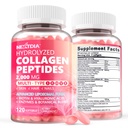 2 Pacote Pills de Colágeno Lipossômico para Mulheres 2000mg, Colágeno Multi Hidrolisado Tipo I, II, III, V, X com 2500mcg Biotina - Suplementos de Colágeno Softgels com Cabelo, Pele & Nails Vitaminas, 240 Cts