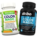 Colon Cleanser Detox Suplemento Cápsulas - 15 Dia Colon Cleanse pílulas & Probiótico limpeza diária de ervas - Suplementos do Movimento Bowel Natural para estômago intestinal Bloating Gut Digestive Suporte