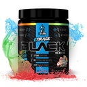 eFlow Nutrition Enrage Black High Stimulant Pre Treino Suplemento - Pré-treino Pó para aumentar a energia, bombas e força - 4 sabores (30 Servings) (Sour Gummy)