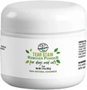 PawPurity Tear Stain Removedor de pó para cães e gatos - 2 onças Trata suavemente a causa da coloração 100% natural, seguro , mantém a área do olho do animal de estimação limpo e seco , a escolha confiável para proprietários de animais de estimação