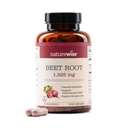 NatureWise Beterraba Raiz Cápsulas 1325mg com Beterraba Orgânica - Nitric Oxide Booster para Circulação e Apoio à Saúde do Coração - Vegan, Gluten-Free, Non-GMO - 120 Cápsulas[60 fornecimento dia]