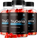 (3 Pack) TruGenix Gummies, TruGenix Gummies para homens, Oficial TruGenix Gummies Fórmula avançada, TruGenix ACV Gummies, TruGenix Suplemento de suporte Gummies, Fórmula Premium, 180 Gummies para 3 meses