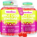 Pastilhas de vinagre de sider de maçã, Keto ACV chicletes para mulheres e homens, Suplemento de vinagre de sider de maçã com chá verde, B12, Probiótico para Detox Cleanse, Metabolismo e Saúde Digestiva, Vegan - 2 meses de fornecimento