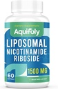 Suplemento lipossômico de Nicotinamida Ribosídeo 2000 mg com TMG e Pterostilbeno para Absorção Máxima, Superior a NAD, Aumentando NAD+, Energia Celular e Defesa da Idade, 60 Softgels