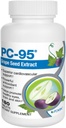 Roex Vitaminas PC-95 Extrato de sementes de uva , suplementos dietéticos , alívio de estresse , saudável olhos , saudável cérebro , saudável pele , , Cardiovascular Suporte , , 180 Contagem