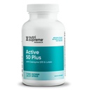 Nutri Supreme Active 50 Plus, CoQ10, Lutein, ALA, e Acumérica, Fórmula avançada para envelhecimento saudável e Vitalidade, 120 Cápsulas Vegetais