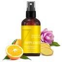 Seven Minerals, Magnésio Juntas Feliz Spray - Poderoso EUA Made Magnésio Óleo Mistura com Óleos Essenciais (Turmérica, Ginger e Laranja) - Ebook Incluído (4 fl oz)