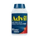 Advil Reliever Dor e Redutor de Febre, remédio de alívio da dor com Ibuprofeno 200mg para dor de cabeça, dor nas costas, dor menstrual e alívio da dor articular - 300 comprimidos revestidos