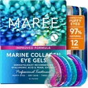 GELES DE OLHOS DE MAREE - Pás sob remendos de olhos para olhos Puffy e círculos escuros com colagénio e ácido hialurônico - Anti rugas sob máscaras de olhos Tratamento de pele para Puffiness & Bags - Parches Para Ojeras
