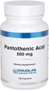 Douglas Laboratories Ácido Pantoténico 500 mg . Vitamina B5 para apoiar Produção de Energia Celular e Metabolismo * .. 100 Cápsulas