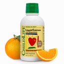 ESSENCIAIS FILHOS Suplemento Líquido de Cálcio para Crianças - Bebê Cálcio com Magnésio, Zinco e Vitamina D3 - Sabor Laranja, 16 fl oz (1 embalagem)