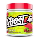 GHOST BCAA pó Aminoácidos Suplemento, Kiwi Morango - 30 Servões - Açúcar-livre Intra, Post & Pré-treino Amino Pó & Recuperação Bebida, 7G BCAA