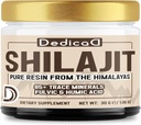 Shilajit Puro Himalaia Resina Orgânica 30gramas - Supplement Shilajit Contém Natural Fulvic, Ácido Húmico e 85 Outros - 60 Servos para o equilíbrio corporal, coração, saúde imune