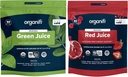 Organifi Green Juice e Red Juice Bundle - Fonte de 30 dias - Delicioso, refrescante suplemento orgânico de superalimentos em pó com antioxidantes para apoio de energia e alívio de estresse - Sem OGM, glúten ou soja