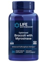 Extensão de vida Brócolos otimizados com Myrosinase, Suplemento Fígado e Detox, Avançada biodisponível, Once-Daily, Não-GMO, Vegetarian, Gluten-Free, 30 Cápsulas