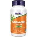 AGORA Alimentos Suplementos, chlorela 1000 mg com clorofila natural, beta-caroteno, carotenóides mistos, vitamina C, ferro e proteína, 60 comprimidos