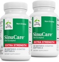 Terry naturalmente SinuCare extra força - Suplemento dietético com Eucalyptus & Myrtle - Imune & Lung Health Support - Fórmula suplementar para ajudar a saúde sinusal - 30 Servings (Pack of 2)