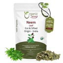 Forma orgânica Neem Leaf Corte e peneirado . Chá de ervas , Premium Neem Leaf , USDA Certified , Non GMO & Gluten Free , Origem - Índia (16 oz - 1 lbs)