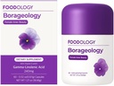 FOODOLOGIA Boraologia (60 Softgels, 30 dias) - Óleo de Boragem Puro, GLA 240 mg com vitamina E & D3. Suplemento de Ácido Gordo Ómega 6 Baseado em Planta para Desconforto Pré-Menstrual, Pele Saudável e Equilíbrio Hormonal.