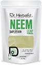 Dr. Herbalista Neem Folha Pó 200g - Azadirachta Indica para a pele, cabelo e bem-estar geral - 100% Natural, Vegan-Friendly & Cruelty-Free