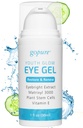 goPure Youth Glow Eye Gel - Anti-Aging Eye Cream que acalma e hidrata, feito com Matrixyl 3000 e Ácido Hialurônico para melhorar o olhar de Puffiness, Dark Circles, e Under Eye Bags - 1 fl oz