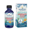 Naturals Nordic Children's DHA Xtra, Berry Punch - 2 onças para crianças - 880 mg Total Omega-3s com EPA & DHA - Função Cognitiva e Imunitária, Aprendizagem, Desenvolvimento Social - Não-GMO - 48 Servings