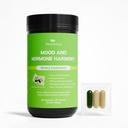 Equilíbrio hormonal para as mulheres – Suplemento de apoio PMS para o humor, Cãibra Menstrual, Bloating, Perimenopausa sem Hormona e Apoio Menopausa, Chasteberry, Black Cohosh, St. John’s Wort, 30 pacotes diários