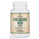 Suplementos de Ácido Hialurônico -180 Cápsulas (Eficazes Efeitos do Ácido Hialurônico Sérum para Face) 200mg Por Serviço para suporte de envelhecimento da pele e rosto (Acido Hialuronico) Gluten Free by Double Wood