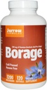 Jarrow Formulas Borage 1200 mg - 120 Softgels - Fonte de maior potência de GLA - Suporta Saúde da Pele e Função Imunitária - Suporte para Desconforto leve de PMS - Até 120 Servões