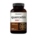 NatureBell Quercetin 500mg por serviço, 300 Cápsulas □ Suplemento de Bioflavonoid de Ultra-força para suporte imune