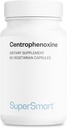 Supersmart - Centrofenoxina 500mg por dia (DMAE & pCPA) - Nootropics Supplement □ Não-GMO & Gluten Free - 60 Cápsulas Vegetarianas