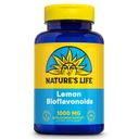 Vida da natureza Limão Bioflavonoides 1000mg - Citrus Bioflavonoides Suplemento com Hesperidina e Rutina - Antioxidante e Suporte Celular, Vitamina C Absorção - 60 Dia Garantia, 100 Serv, 100 Comprimidos