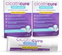 Cicatritura Triplo Antibiótico Pomada com alívio da dor, Bacitracina Antibiótico Pomada & Creme para cuidados com feridas, Cura Pomada para cortes, queimaduras, mordidas de insetos, suprimentos de primeiros socorros Essential, 1 oz