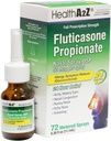 HealthA2Z® Fluticasona Propionato Pulverizador nasal de 50 mcg por Pulverizador de 24 horas Alergia de alívio de 72 pulverizadores de 0,18 fl oz. (11,1 ml)