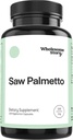 Saudável história viu Palmetto para as mulheres, viu Extrato de Palmetto e mistura de pó, apoiar cabelo, pele e unhas saúde, equilíbrio hormonal, 500mg cápsulas, 100 dias de fornecimento