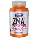 NOW Foods Sports Nutrition, ZMA (Zinc, Magnésio e Vitamina B-6), Melhor Absorção, Recuperação Esportiva*, 90 Cápsulas